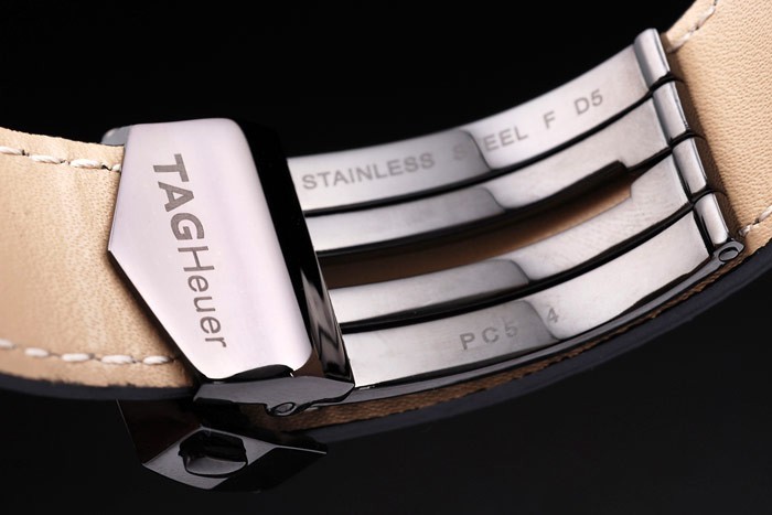 London Craftwork 22mm Lederen Band voor TAG HEUER CARRERA MONACO